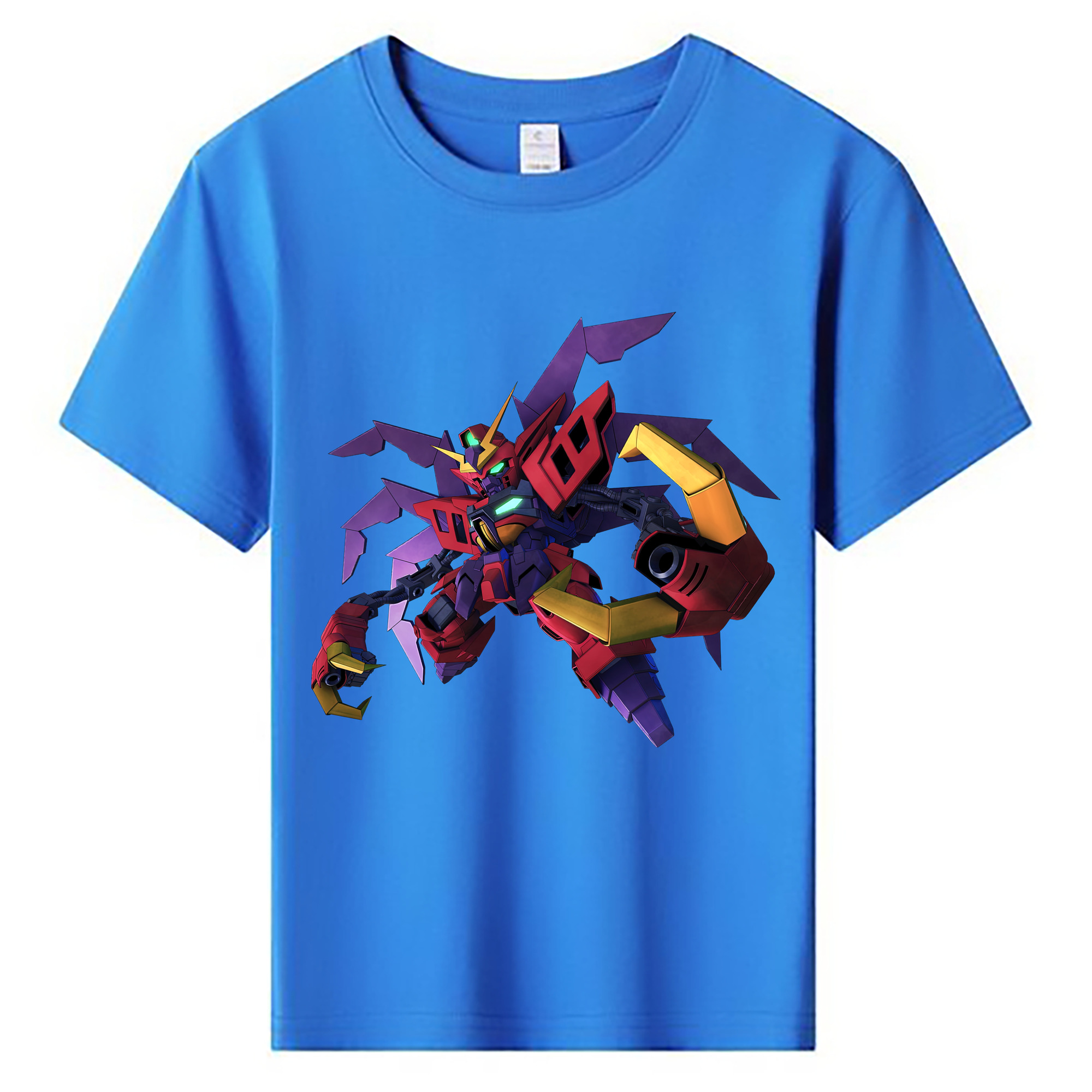（画像用） 機動戦士ガンダム Mobile Suit Gundam 綿100％キッズTシャツ（フロントプリント）